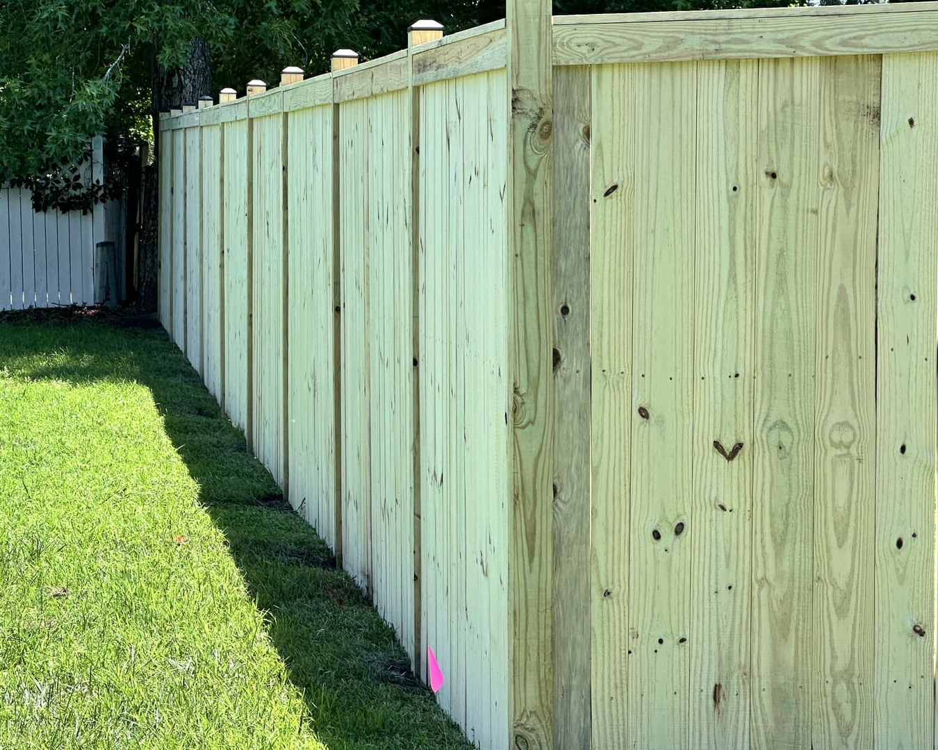 Wood Fence Installation